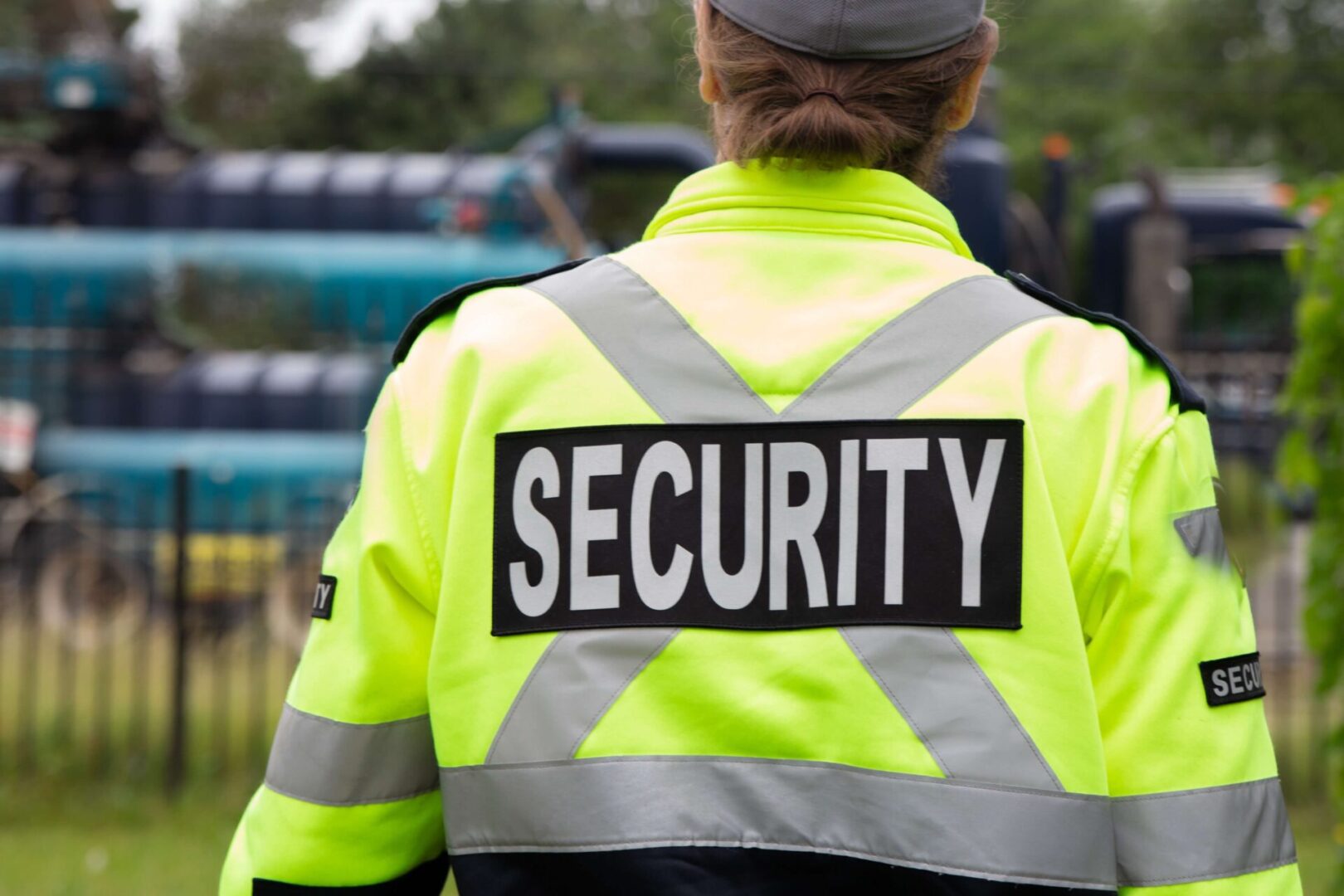 Security team in the field